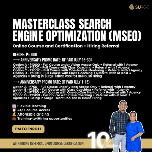 Masterclass Search Engine Optimization (SEO) Online Course